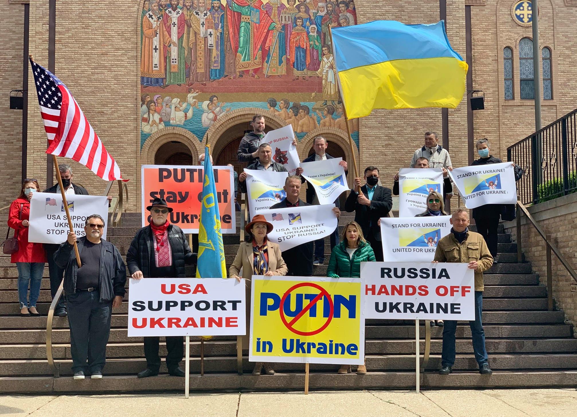 Featured image for “The Ukrainian Community in Chicago Supports Ukraine Against Russian Aggression”