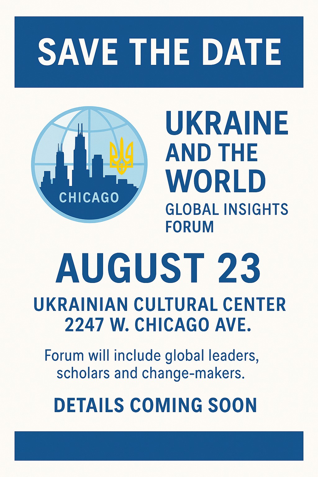Featured image for “Ukraine and the World, Global Insights Forum”